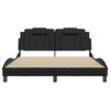 vidaXL Bed Frame Black