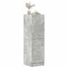vidaXL Kitchen Cabinet Concrete Gray Engineered Wood Medium