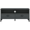 vidaXL TV Stand Anthracite Grey Engineered Wood Medium TV Stand