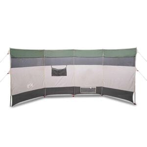 vidaXL Camping Windbreak Green 144.1"x59.8"x59.8" Waterproof