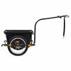 vidaXL Bike Trailer Black 13.2 gal
