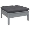 vidaXL Garden Lounge Set Grey, Anthracite