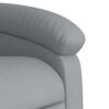 vidaXL Massage Recliner Chair Light grey