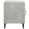 vidaXL Bedside Cabinet Set of 2 Concrete grey Engineered wood