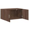 vidaXL Wall Cabinet Brown Oak Engineered Wood Medium Cabinet