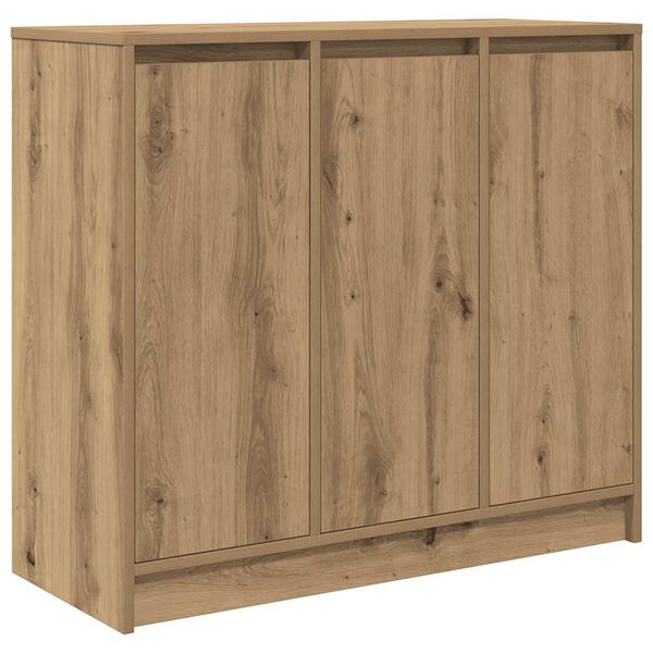 vidaXL Sideboard Artisan Oak Engineered Wood Medium Storage Cabinet