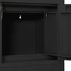vidaXL Office Cabinet Anthracite Steel Medium Cabinet Rectangular