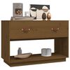 vidaXL TV Cabinet Honey brown Solid pine wood Medium TV Cabinet