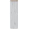 vidaXL Wardrobe White Solid Pine Wood Large Wardrobe Rectangular