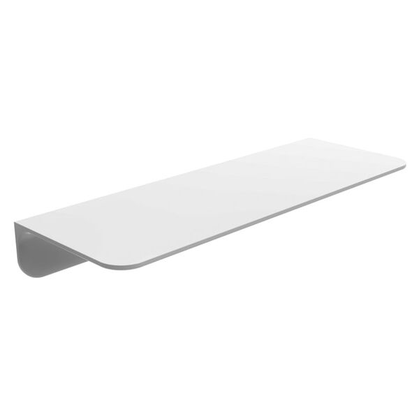 SCH&Uuml;TTE Shower Shelf White Melamine 13.8 x 4.9 x 2.0 in Shower Shelf