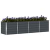 vidaXL Planter Anthracite 240 x 80 x 75 cm Steel