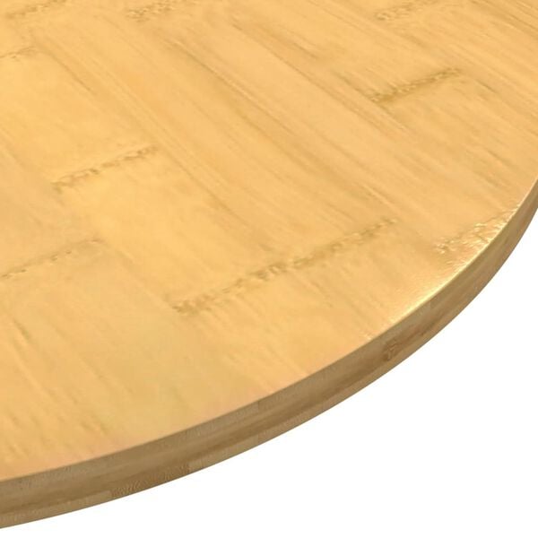 vidaXL Table Top Bamboo Small Durable Bamboo Table Top Round