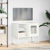 vidaXL TV Cabinet White Cold-rolled steel Medium TV Cabinet