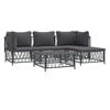 vidaXL Garden Lounge Set Anthracite