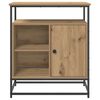 vidaXL Sideboard Artisan Oak 27.17 x 13.78 x 31.50 in Engineered Wood