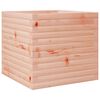 vidaXL Garden Planter Natural wood Solid douglas wood 19.7x19.7x18.1 in