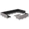 vidaXL Garden Lounge Set Dark Grey