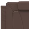 vidaXL Bed Brown, White