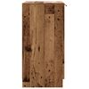 vidaXL Shoe Cabinet Old wood Engineered wood 23.2 x 13.8 x 27.6 in