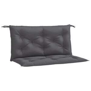 vidaXL Garden Bench Cushion Set of 2 Anthracite