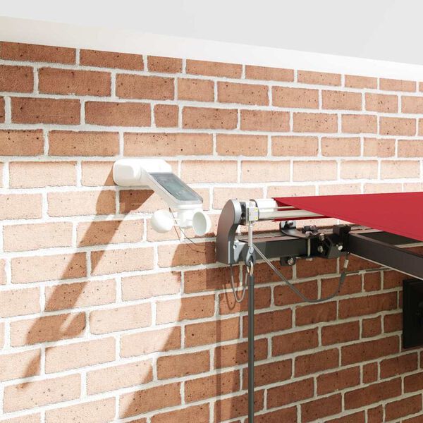 vidaXL Awning Fabric with Red 177.17 x 118.11 in Polyester