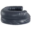vidaXL Dog Bed Dark Blue Faux Leather Dog Bed Rectangular Modern