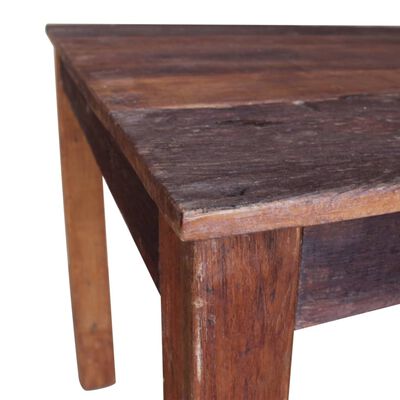 vidaXL Dining Table Solid Reclaimed Wood 32.3"x31.5"x29.9"