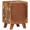 vidaXL Bedside Cabinet Multicolor Solid reclaimed wood Bedside Cabinet