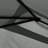 vidaXL Gazebo Anthracite Fabric, steel 9.8x13.1 feet Seats Many Gazebo