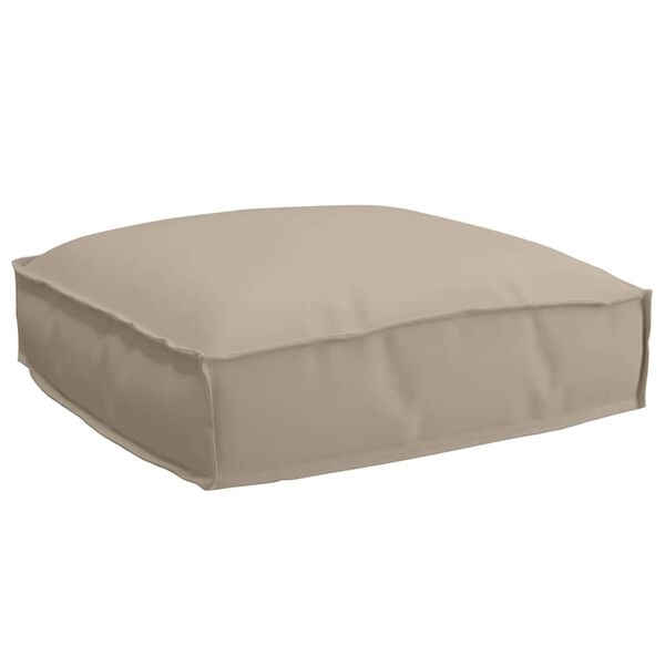 vidaXL Pallet Cushion for suitable for Seat Taupe 19.7" x 19.7" x 4.7