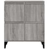 vidaXL Sideboard Grey Sonoma Engineered wood Medium Sideboard