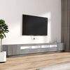 vidaXL TV Cabinet Set Grey Sonoma Engineered Wood Large TV Cabinet Set
