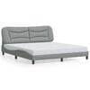 vidaXL Bed Frame Light grey