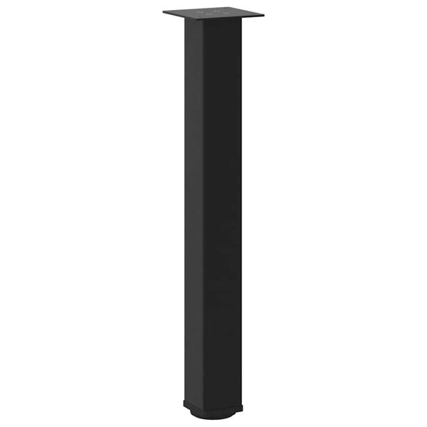 vidaXL Coffee Table Leg Black Powder-coated steel