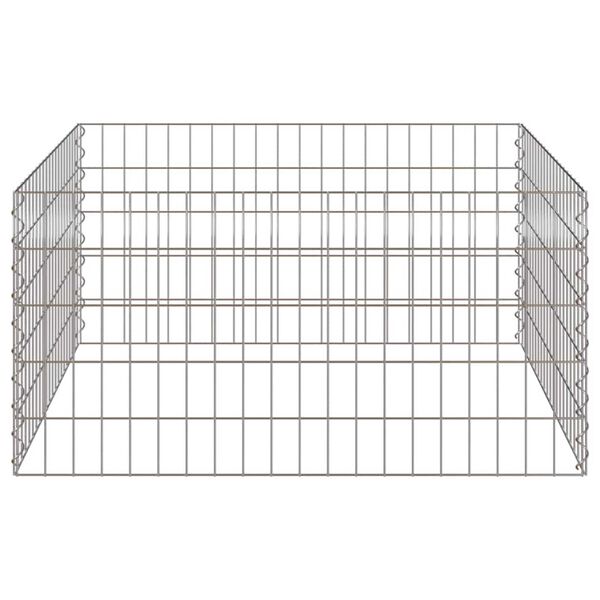 vidaXL Composter Gray Steel