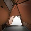 vidaXL Camping Tent Dome 3-Person Orange Waterproof