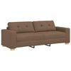 vidaXL Sofa Brown 87.01 x 30.71 x 31.50 in Fabric