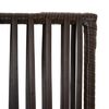 vidaXL Room Divider 6 Panels Brown Poly Rattan