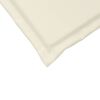 vidaXL Garden Seat Pad Set of 4 Cream