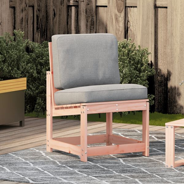 vidaXL Garden Chair Natural Wood Solid Douglas wood Medium Durable