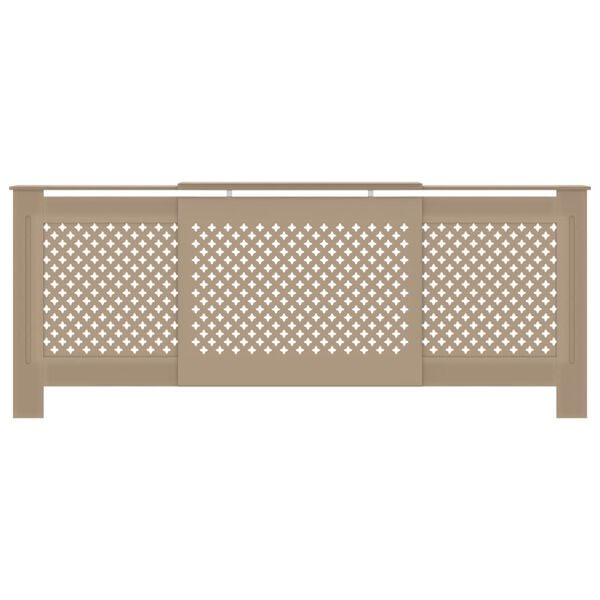 vidaXL MDF Radiator Cover 80.7"