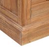 vidaXL Side Cabinet Teak Solid teak wood Medium Side Cabinet