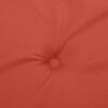 vidaXL Garden Bench Cushion Melange Red 100% Polyester