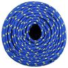 vidaXL Boat Rope Blue 0.31 " 820.2 ' Polypropylene