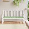 vidaXL Patio Bench Cushion Leaf Pattern 59.1x19.7x1.6" Oxford Fabric