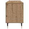 vidaXL TV Cabinet Artisan Oak 59.06 x 11.81 x 17.72 in Engineered Wood