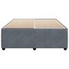 vidaXL Bed Frame Dark Gray