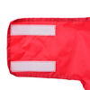 vidaXL Dog Raincoat Red Polyester 2XL Dog Raincoat Other