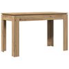 vidaXL Dining Table Artisan Oak Engineered Wood Medium Durable