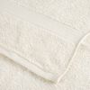 vidaXL Towel Set Cream 100% Cotton Different Sizes Towel Set